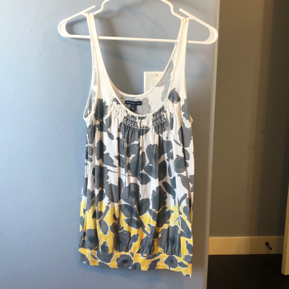Floral tank top